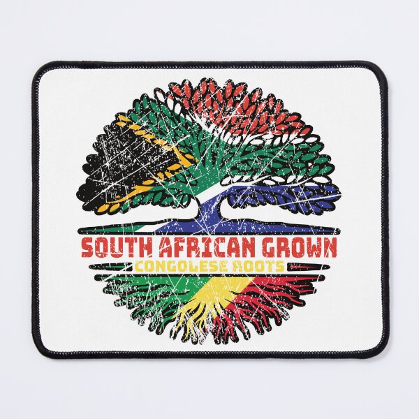 Item preview, Congo Congolese South African South Africa Tree Roots Flag designed and sold by FlagX.