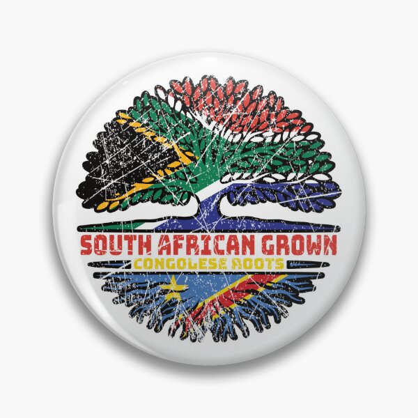 Item preview, Congo Congolese South African South Africa Tree Roots Flag designed and sold by FlagX.