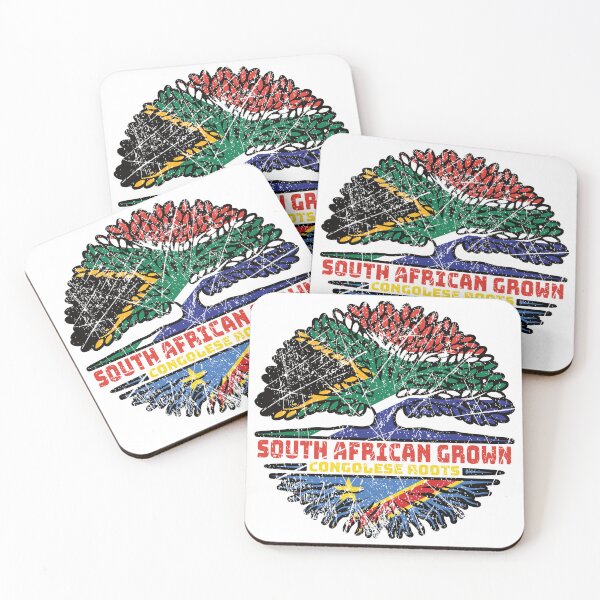 Item preview, Congo Congolese South African South Africa Tree Roots Flag designed and sold by FlagX.