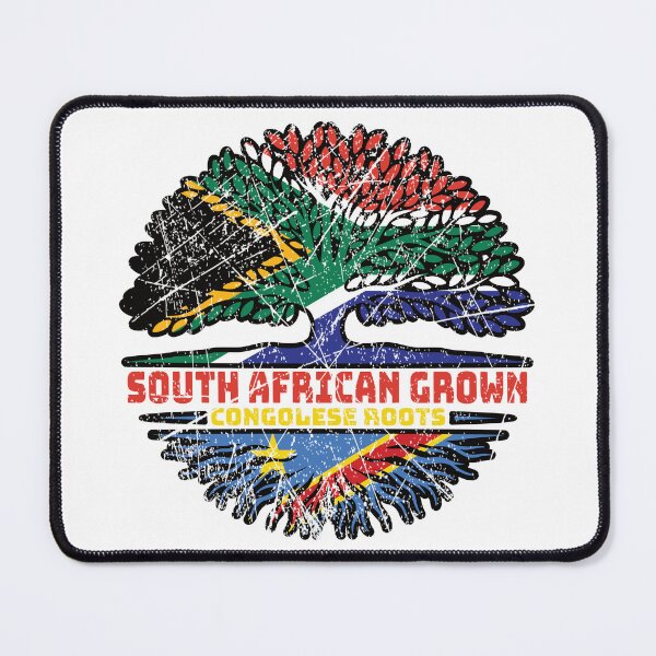 Item preview, Congo Congolese South African South Africa Tree Roots Flag designed and sold by FlagX.