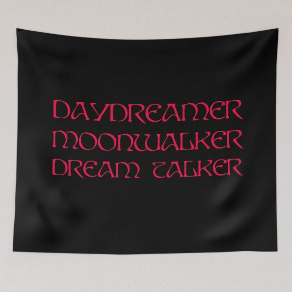 Item preview, AURORA Daydreamer Moonwalker Dream Talker - red text designed and sold by incloudines.