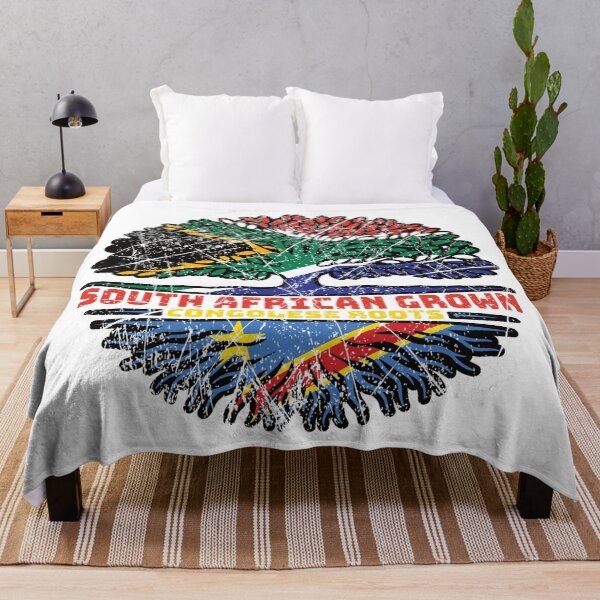 Item preview, Congo Congolese South African South Africa Tree Roots Flag designed and sold by FlagX.