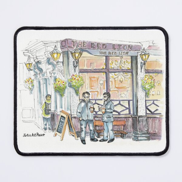 Item preview, London beer pub designed and sold by Julia's Print Studio .