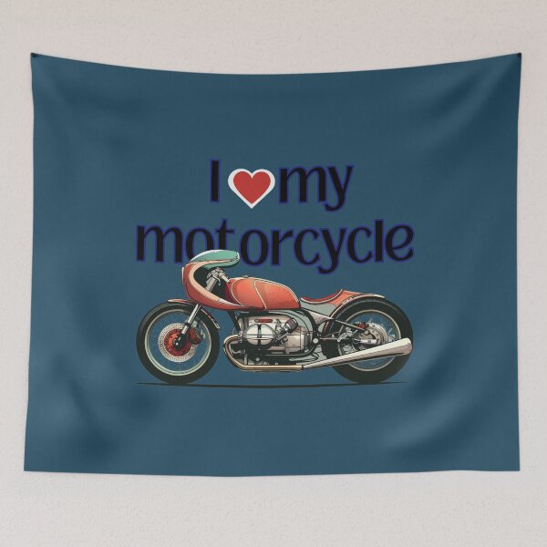 Item preview, I love my motorcycle designed and sold by 71Lion.