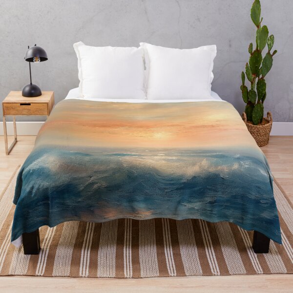 Item preview, Serene Ocean Sunrise designed and sold by palmyst.