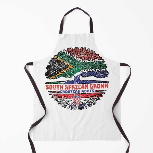 Item preview, Croatian Croatia South African South Africa Tree Roots Flag designed and sold by FlagX.