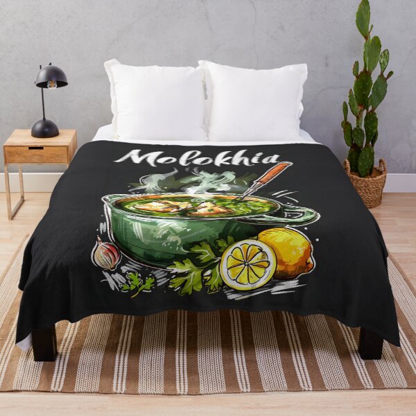 Item preview, Molokhia Delight: Experience the Savory Goodness and Nutritional Benefits of Middle Eastern Food Generative AI ملوخية بالفراخ designed and sold by FUNqoosh.