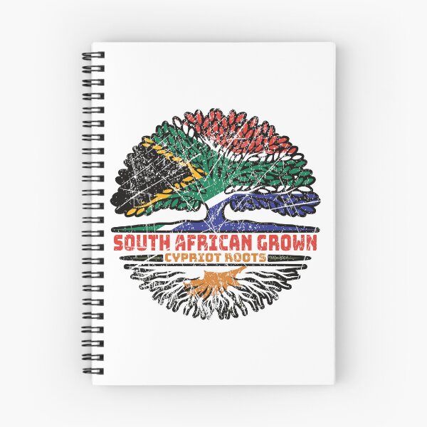 Item preview, Cyprus Cypriot Cypriote South African South Africa Tree Roots Flag designed and sold by FlagX.