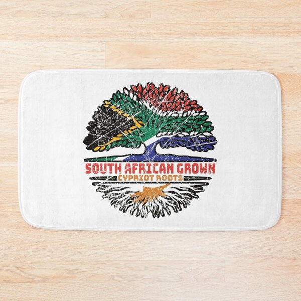 Item preview, Cyprus Cypriot Cypriote South African South Africa Tree Roots Flag designed and sold by FlagX.