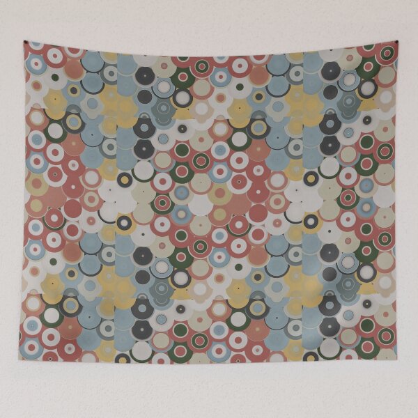 Item preview, Good Vibrations Circles by Jenny Meehan Abstract Art designed and sold by Jenny Meehan Art Prints and Patterns  .