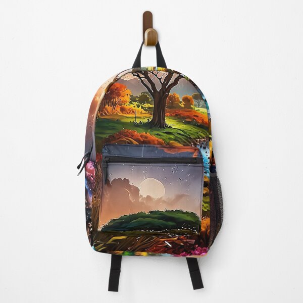 Item preview, Landscape with trees and clouds designed and sold by PixelParadies.