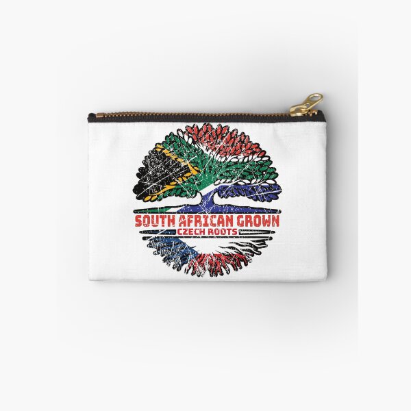 Item preview, Czech Republic Czech South African South Africa Tree Roots Flag designed and sold by FlagX.