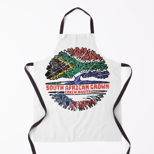 Item preview, Czech Republic Czech South African South Africa Tree Roots Flag designed and sold by FlagX.