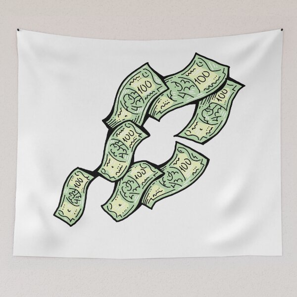 Item preview, Big money flying to you for wealth and prosperity designed and sold by RukkiZukkiArt.
