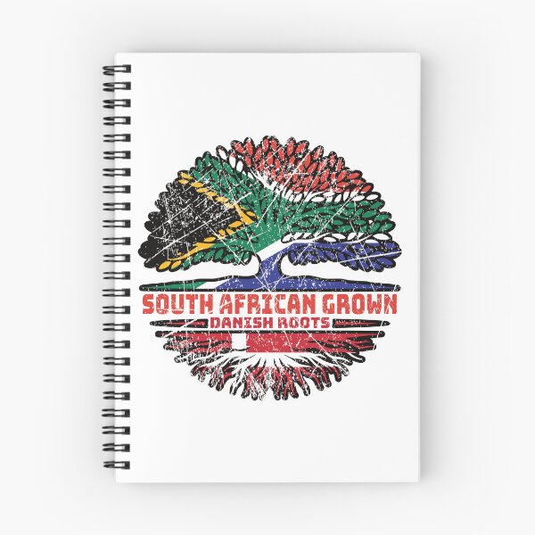 Item preview, Danish Denmark South African South Africa Tree Roots Flag designed and sold by FlagX.