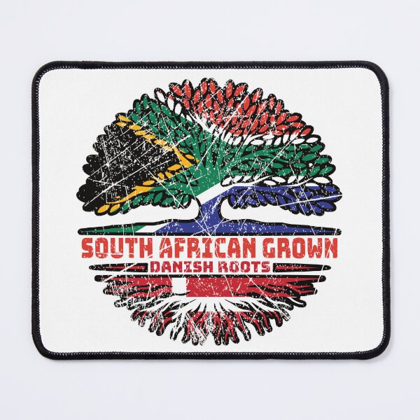 Item preview, Danish Denmark South African South Africa Tree Roots Flag designed and sold by FlagX.