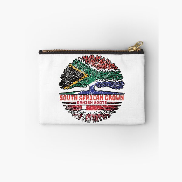 Item preview, Danish Denmark South African South Africa Tree Roots Flag designed and sold by FlagX.
