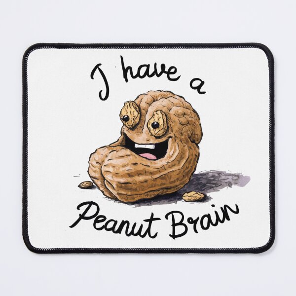 Item preview, Peanut Brain designed and sold by Gentle40Winks.