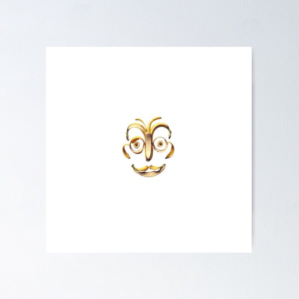 Item preview, Banana face says hello designed and sold by ModederZukunft.