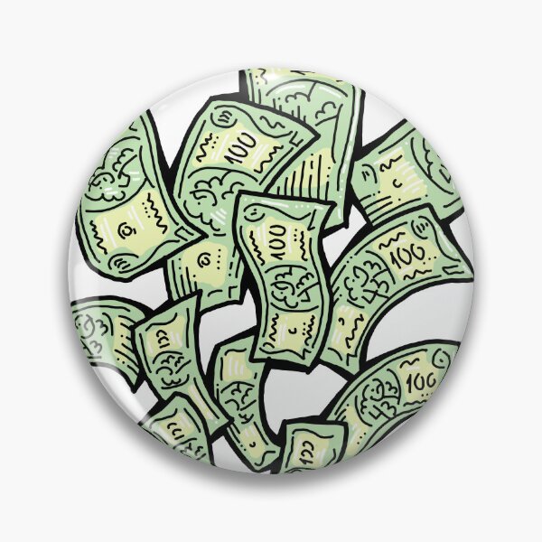 Item preview, Big money flying to you for wealth and prosperity designed and sold by RukkiZukkiArt.