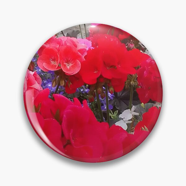 Item preview, Collection of vibrant flowers with rich red and pink, purple petals designed and sold by MonArtisteSam.