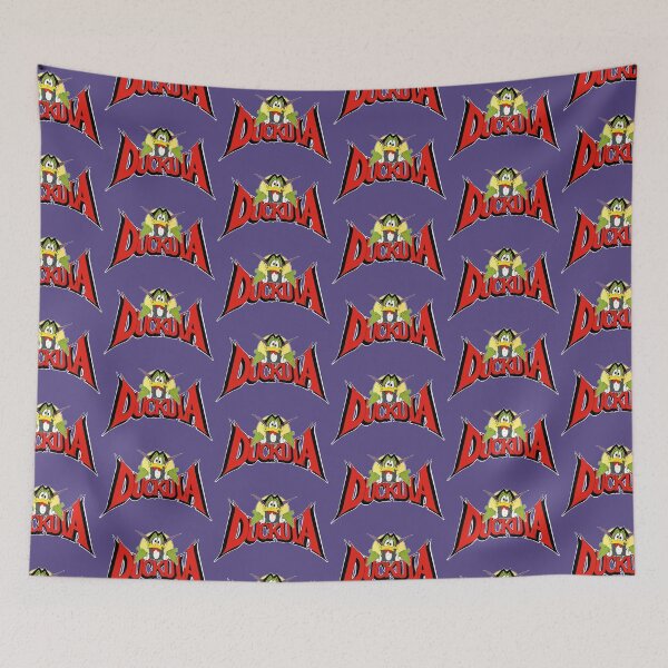 Item preview, COUNT DUCKULA - UK TV 80s Cartoon Character Vintage style Logo Art 2 designed and sold by Michaelofthe80s.