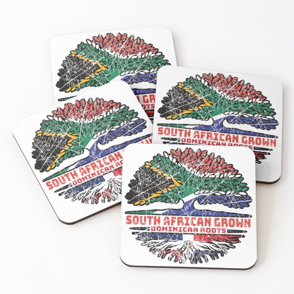 Item preview, Dominican Republic South African South Africa Tree Roots Flag designed and sold by FlagX.