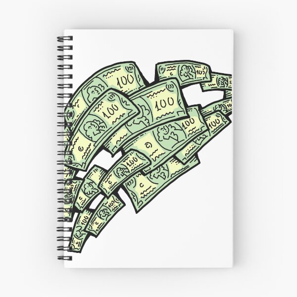 Item preview, Big money flying to you for wealth and prosperity designed and sold by RukkiZukkiArt.