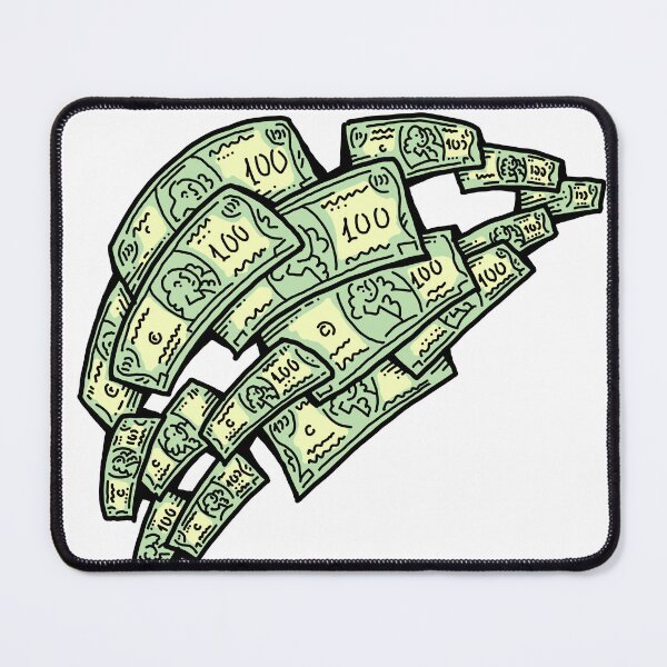 Item preview, Big money flying to you for wealth and prosperity designed and sold by RukkiZukkiArt.
