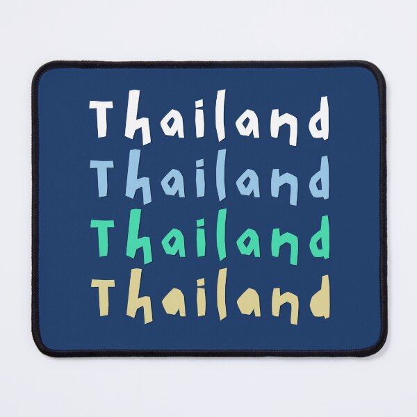 Item preview, Thailand is known as Land of smile Thailand words design, brafdesign  designed and sold by Brafdesign.
