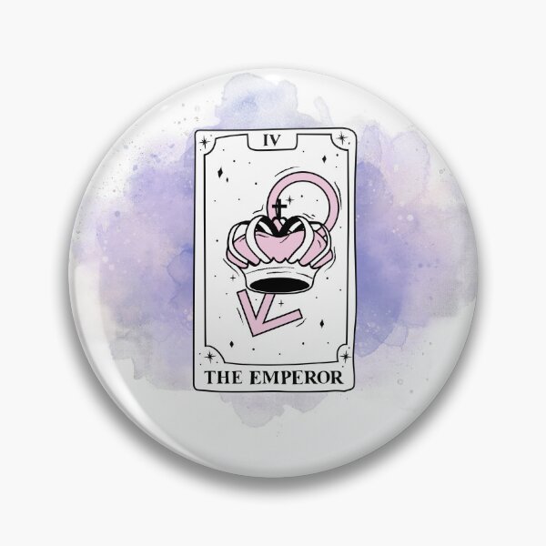Item preview, La carta del Tarot Pastel del Emperador designed and sold by WildWoodlandWitch.