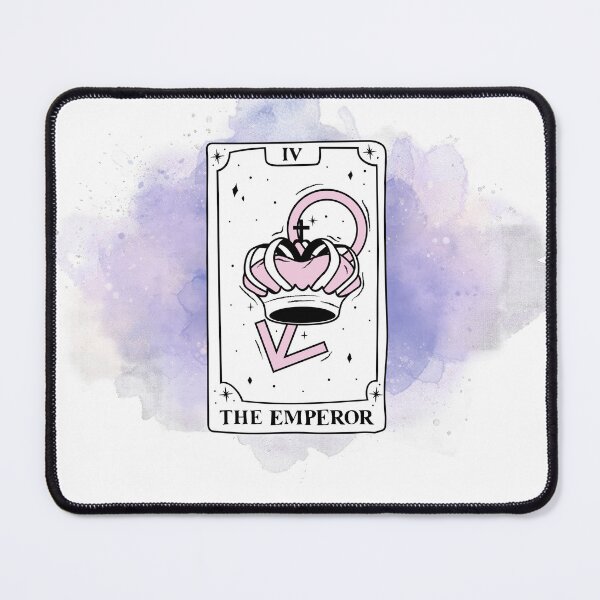 Item preview, The Emperor Pastel Tarot Card designed and sold by WildWoodlandWitch.