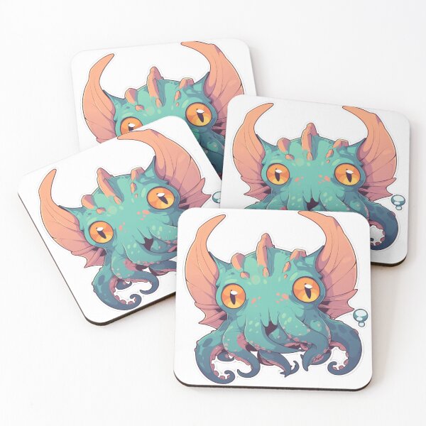 Item preview, Kawaii cthulhu designed and sold by MendaciousMina.