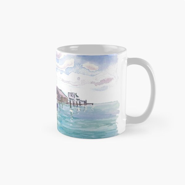 Item preview, Key West Florida Marina with Excursion Boats designed and sold by artshop77.