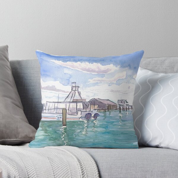 Item preview, Key West Florida Marina with Excursion Boats designed and sold by artshop77.