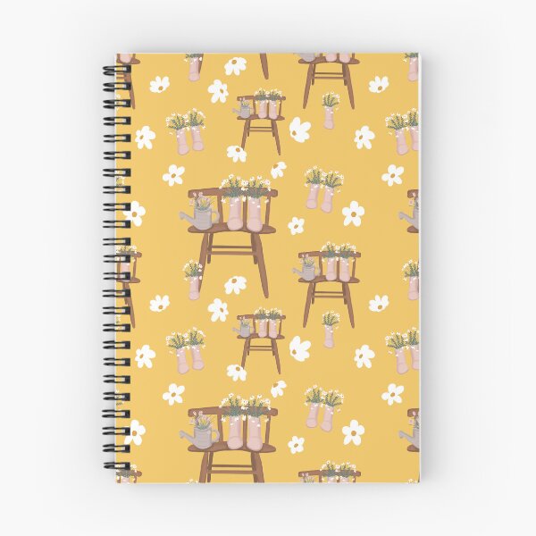 Aperçu de l'œuvre Jardin fleuri jaune créée et vendue par SentiDesigns.