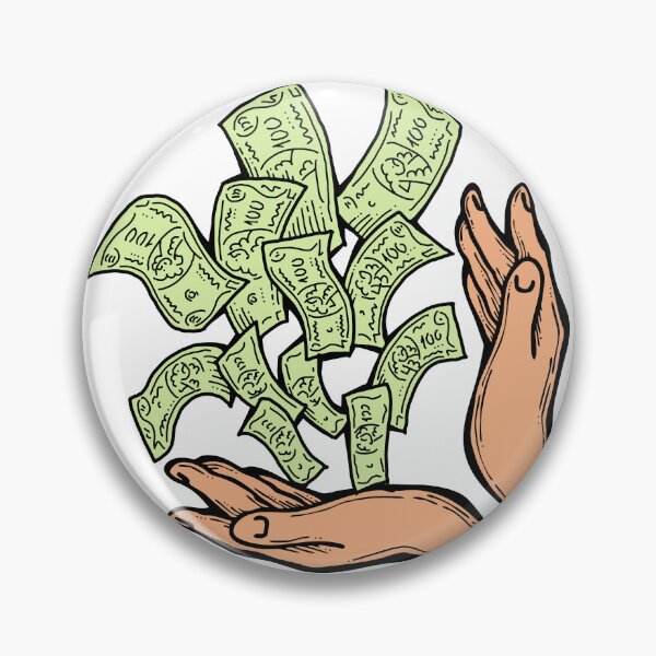 Item preview, Big money flying to you for wealth and prosperity designed and sold by RukkiZukkiArt.