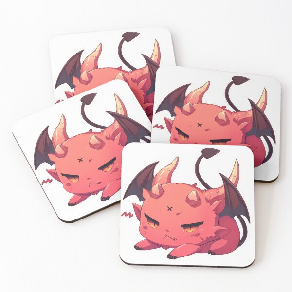 Item preview, Kawaii devil designed and sold by MendaciousMina.