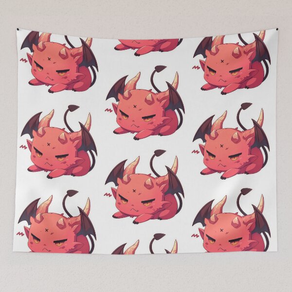 Item preview, Kawaii devil designed and sold by MendaciousMina.