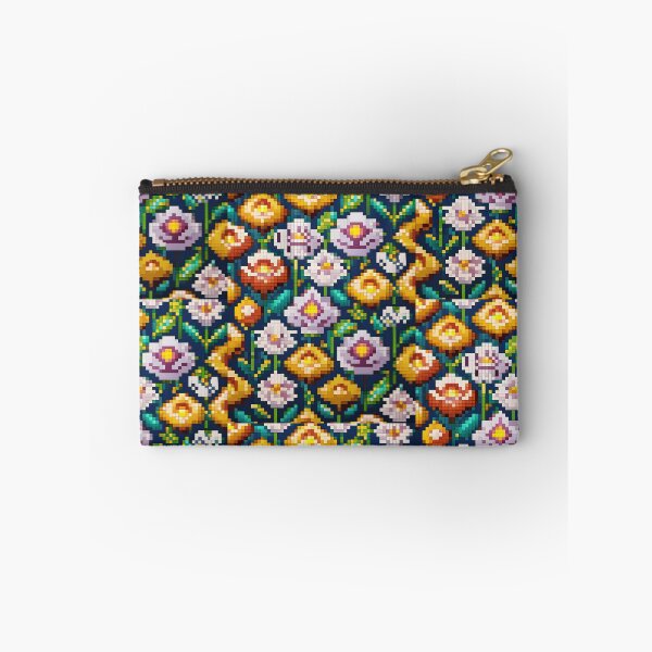 Item preview, pixel flower pattern 2 designed and sold by ilomuilo.