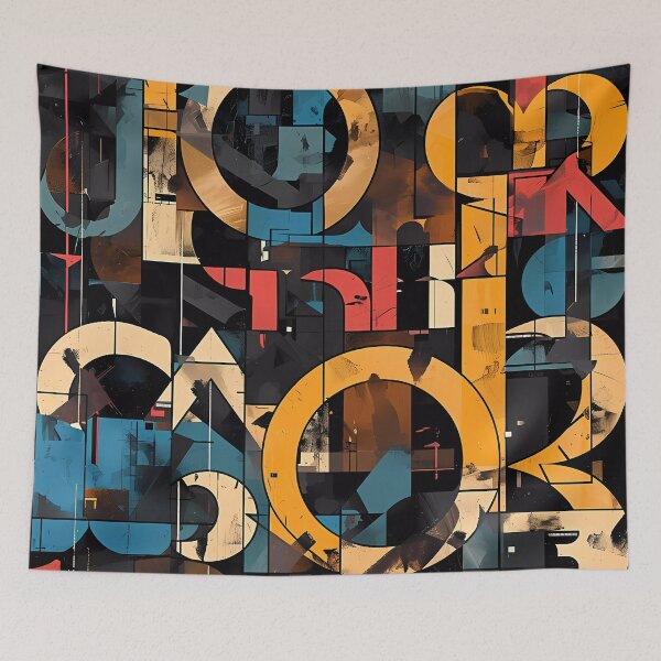 Item preview, “Typographic Vibes” designed and sold by Art-Vortex-fr.
