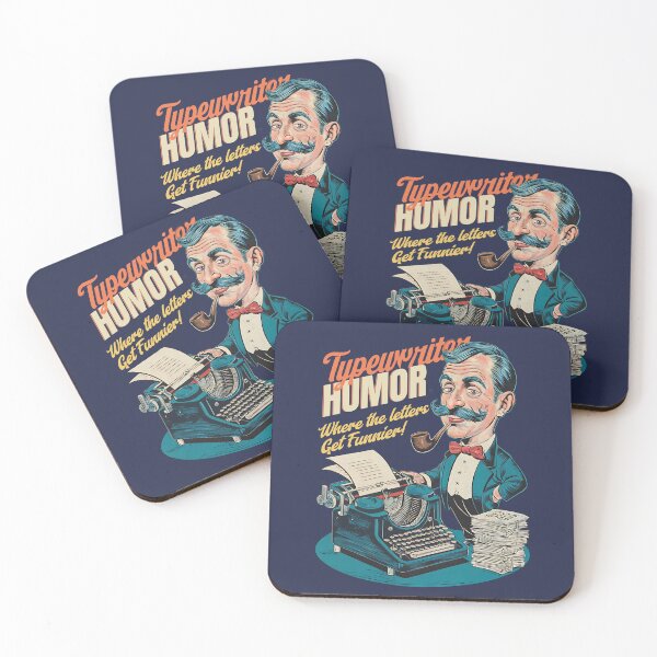 Item preview, Typewriter Humor, where letters get funnier designed and sold by DigitalBazars.