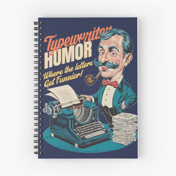 Item preview, Typewriter Humor, where letters get funnier designed and sold by DigitalBazars.