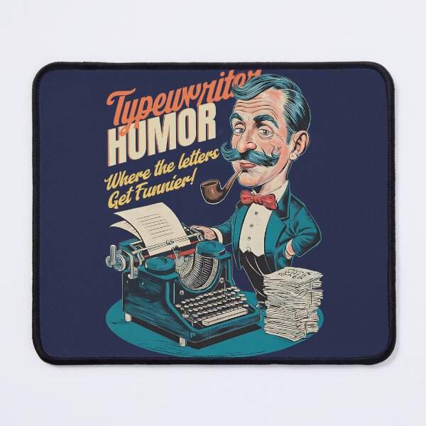 Item preview, Typewriter Humor, where letters get funnier designed and sold by DigitalBazars.