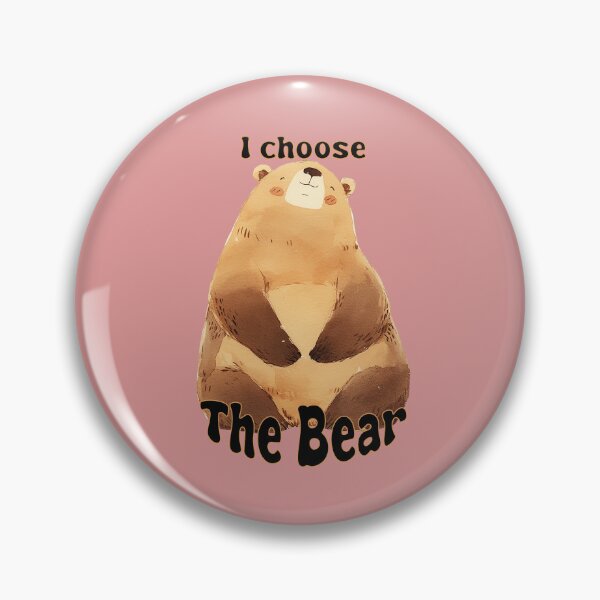 Item preview, Fat adorable bear watercolor designed and sold by IndieCharms.