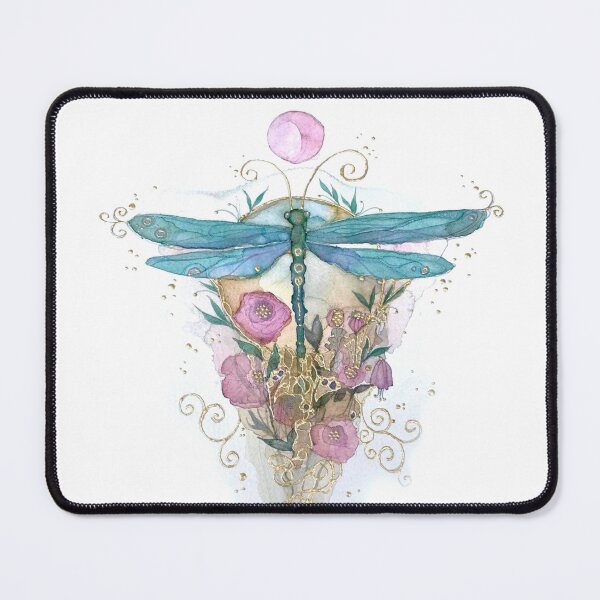 Item preview, Dragonfly Pink Pink Pink Moon designed and sold by Jilly Henderson.