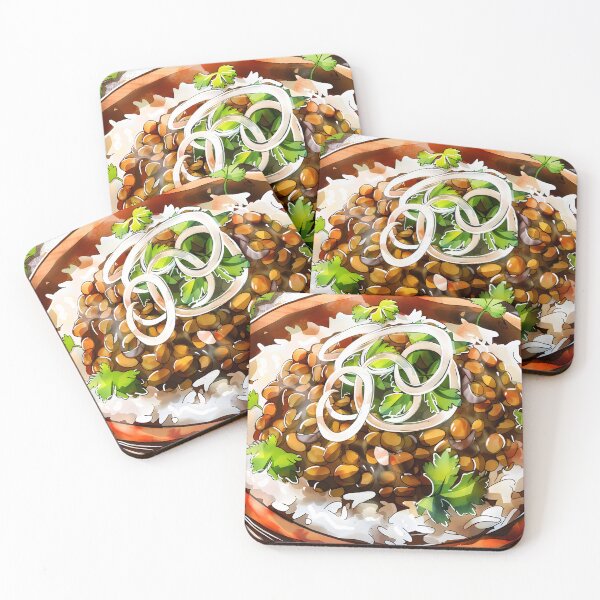 Item preview, Mjaddara AI Art Extravaganza: Lentil, Onions and Rice Perfection Healthy Vegan Delight مجدرة designed and sold by FUNqoosh.