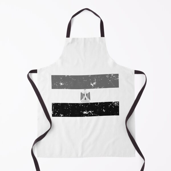 Item preview, Egypt national flag black and white designed and sold by Starstacks.