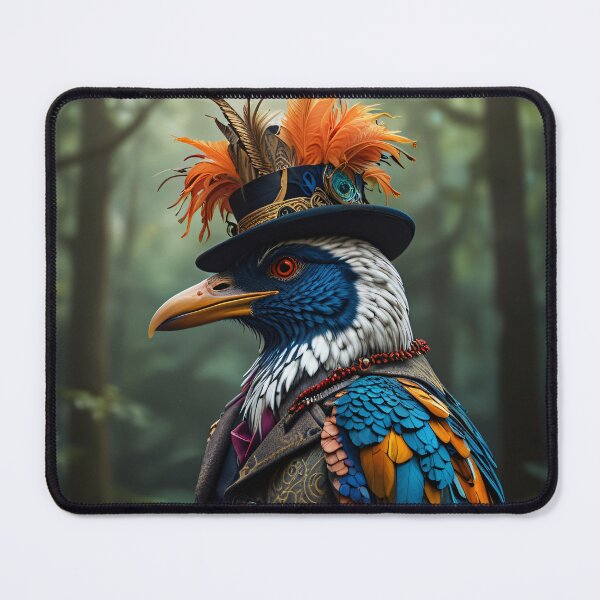 Item preview, “Feathers of the Wild Royalty” designed and sold by Tecno-Art-Land.