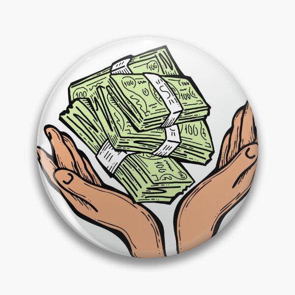 Item preview, Big money flying to you for wealth and prosperity designed and sold by RukkiZukkiArt.